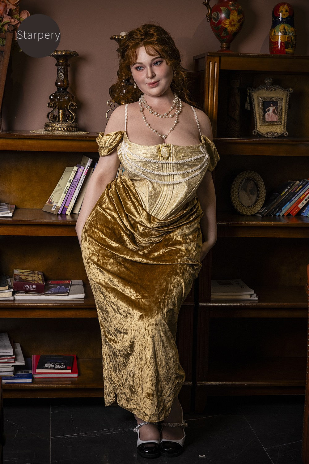 Ivoor sekspop (Starpery 161cm H-cup TPE+Siliconen)