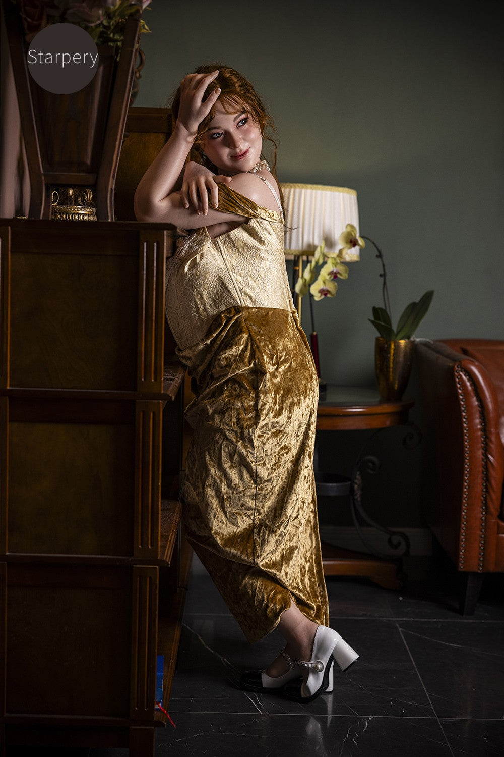 Ivoor sekspop (Starpery 161cm H-cup TPE+Siliconen)