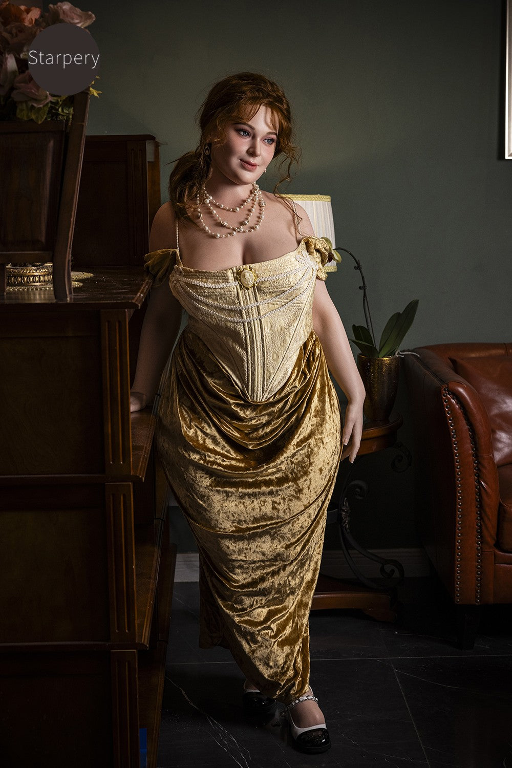 Ivoor sekspop (Starpery 161cm H-cup TPE+Siliconen)