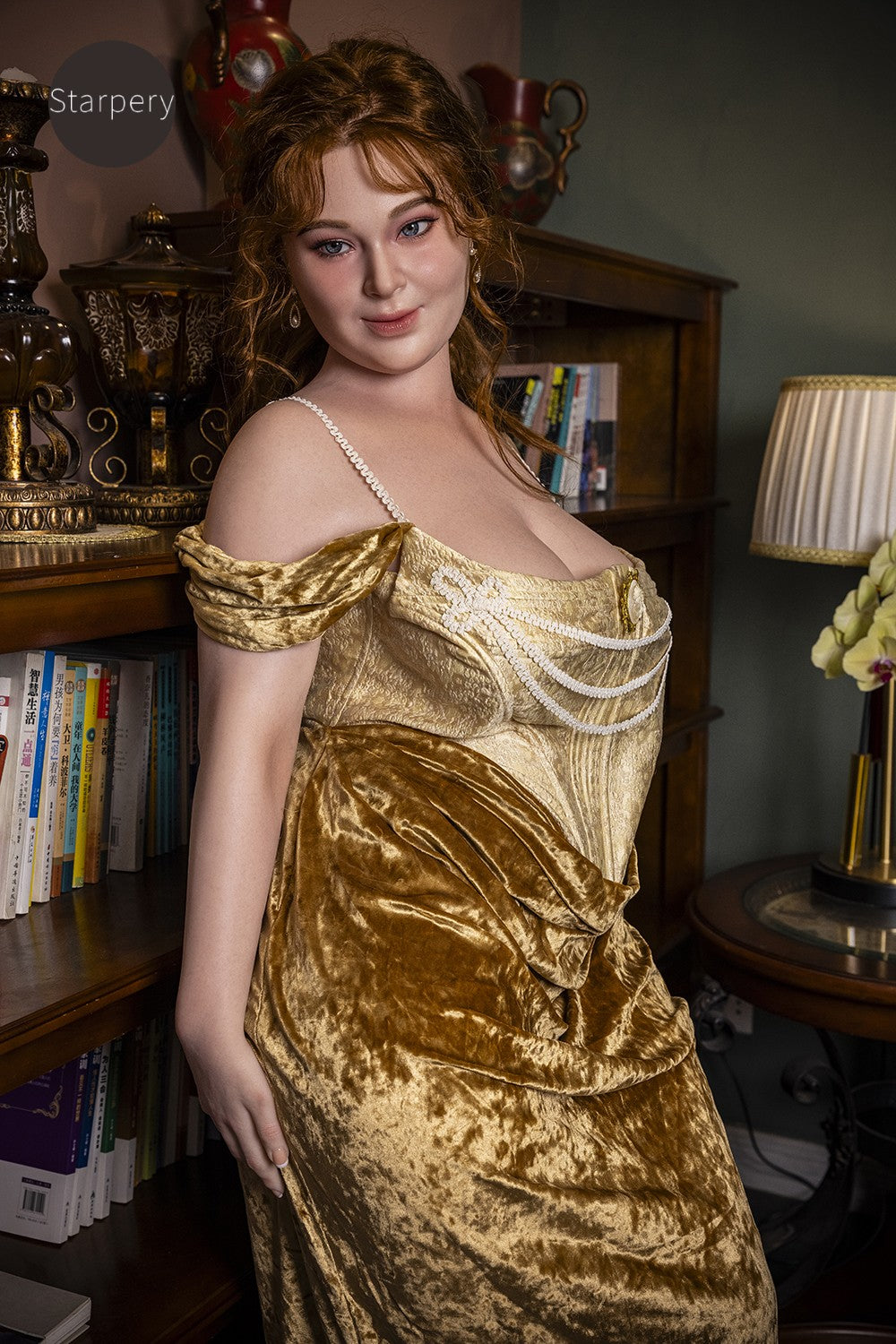 Ivoor sekspop (Starpery 161cm H-cup TPE+Siliconen)