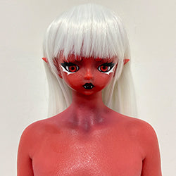 Samael-sekspop (Climax Doll Mini 60cm B-cup siliconen)