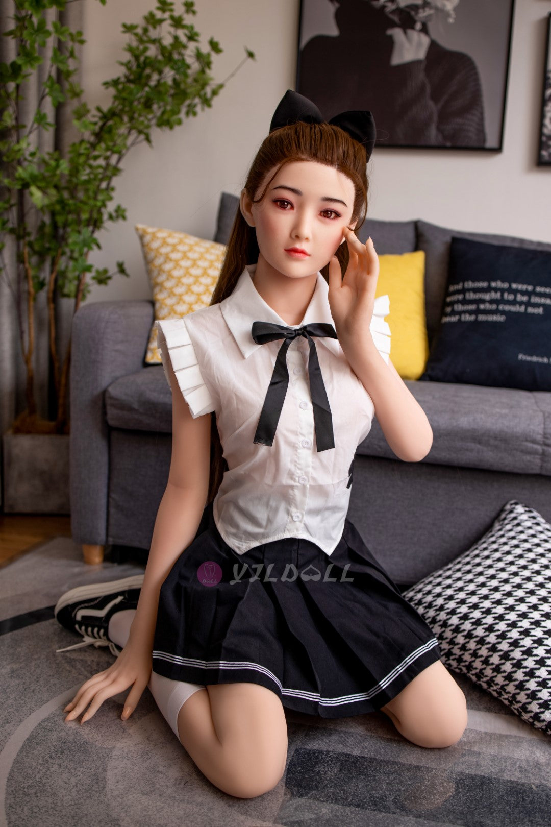 Kalpana-sekspop (YJL Doll 160 cm D-cup #890 TPE+siliconen)