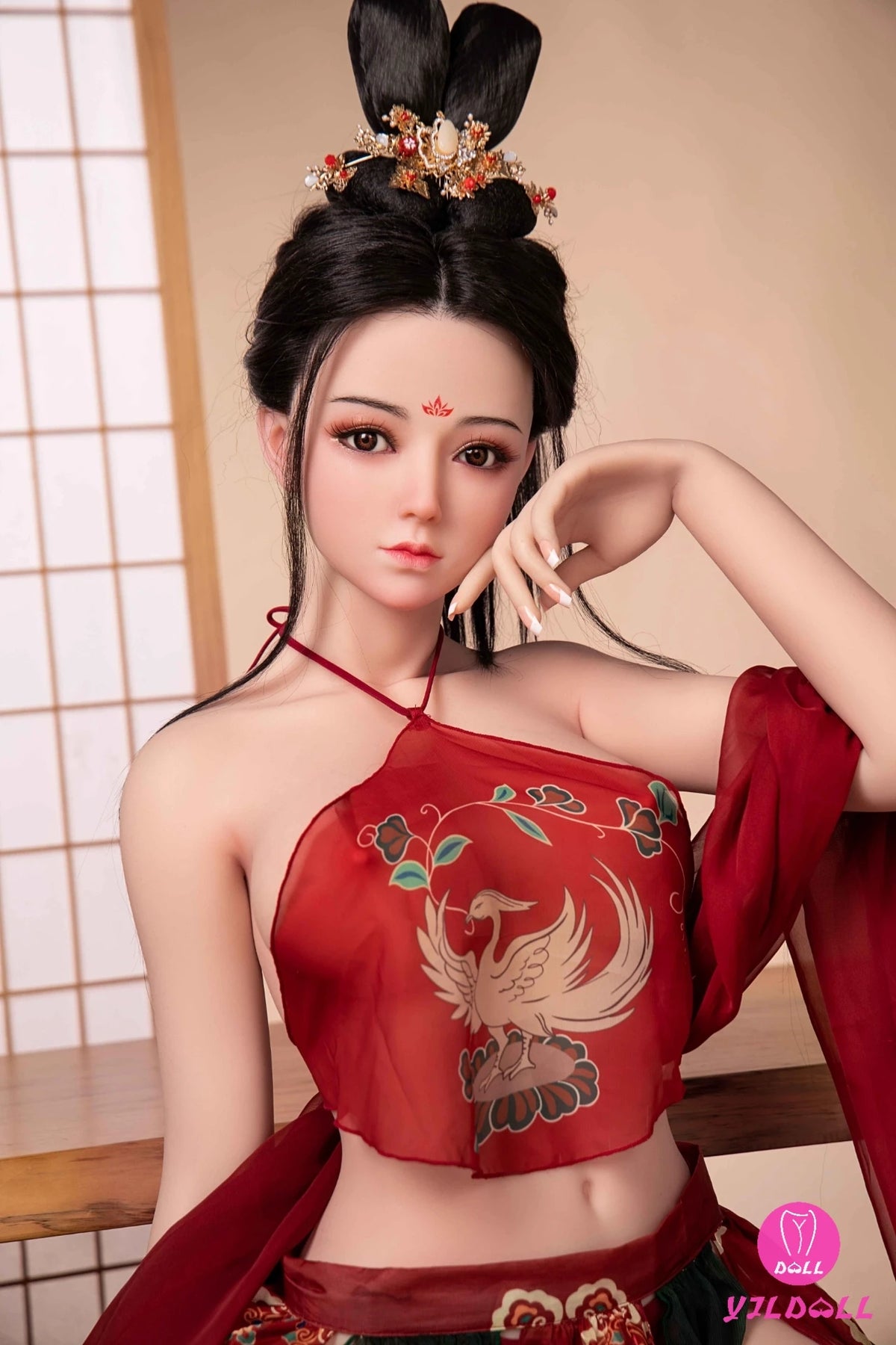 Livia-sekspop (YJL Doll 148 cm D-cup #441 TPE+siliconen)