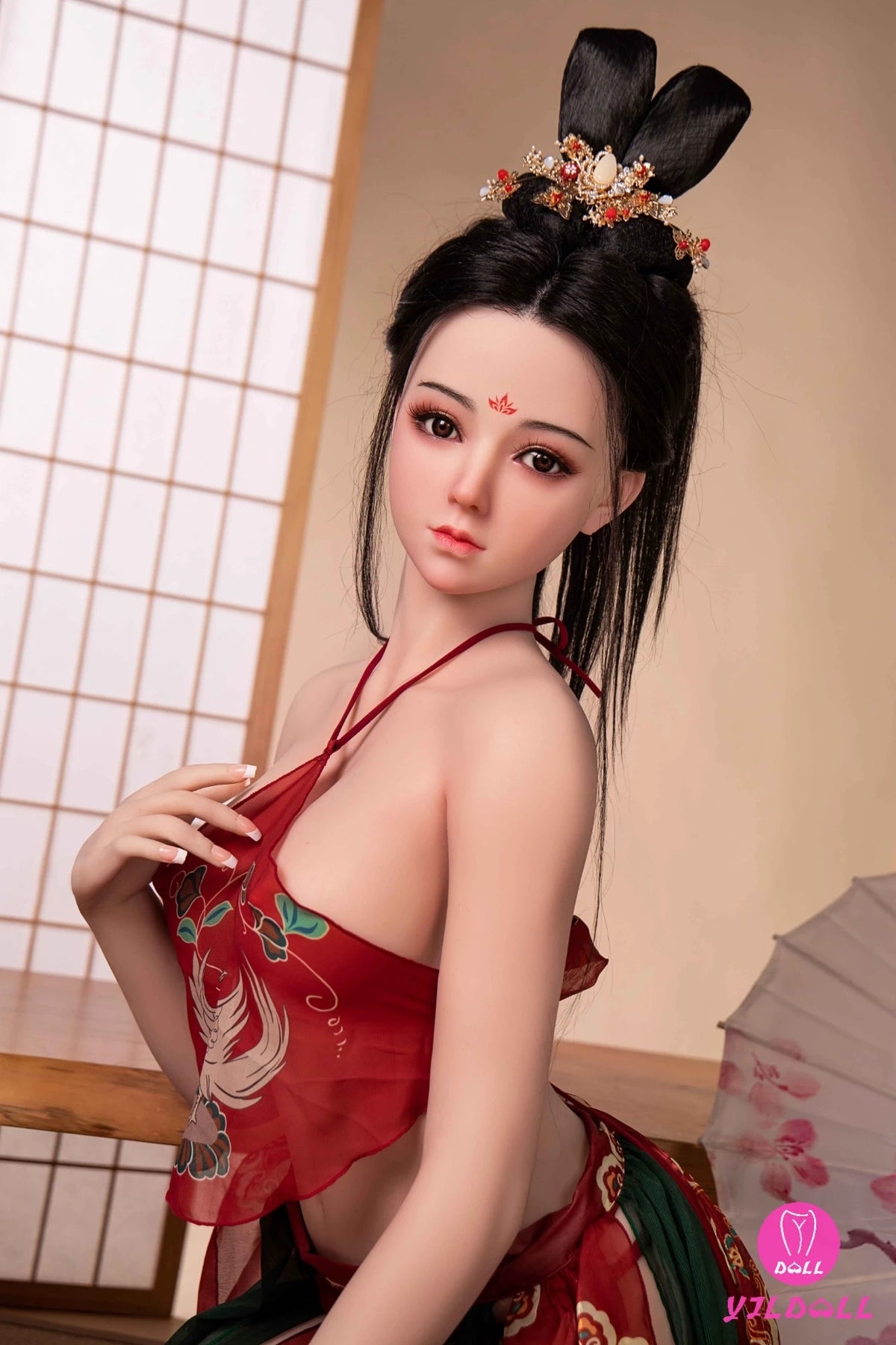 Livia-sekspop (YJL Doll 148 cm D-cup #441 TPE+siliconen)