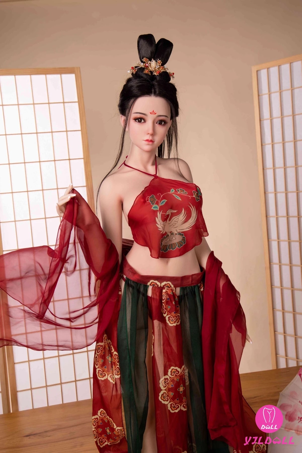 Livia-sekspop (YJL Doll 148 cm D-cup #441 TPE+siliconen)