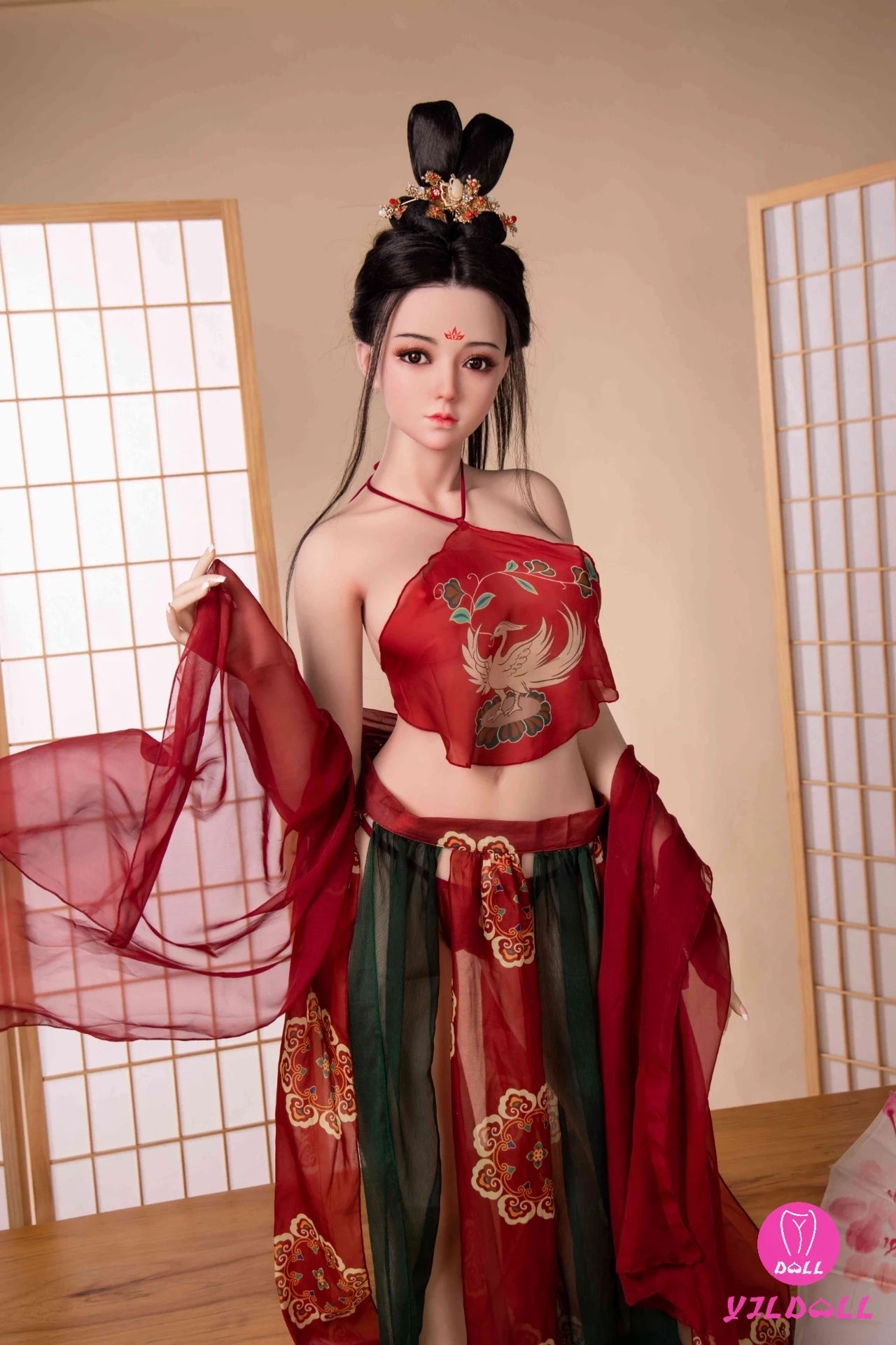 Livia-sekspop (YJL Doll 148 cm D-cup #441 TPE+siliconen)