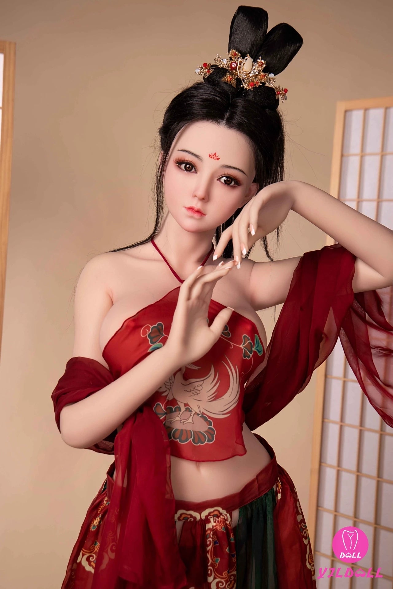 Livia-sekspop (YJL Doll 148 cm D-cup #441 TPE+siliconen)