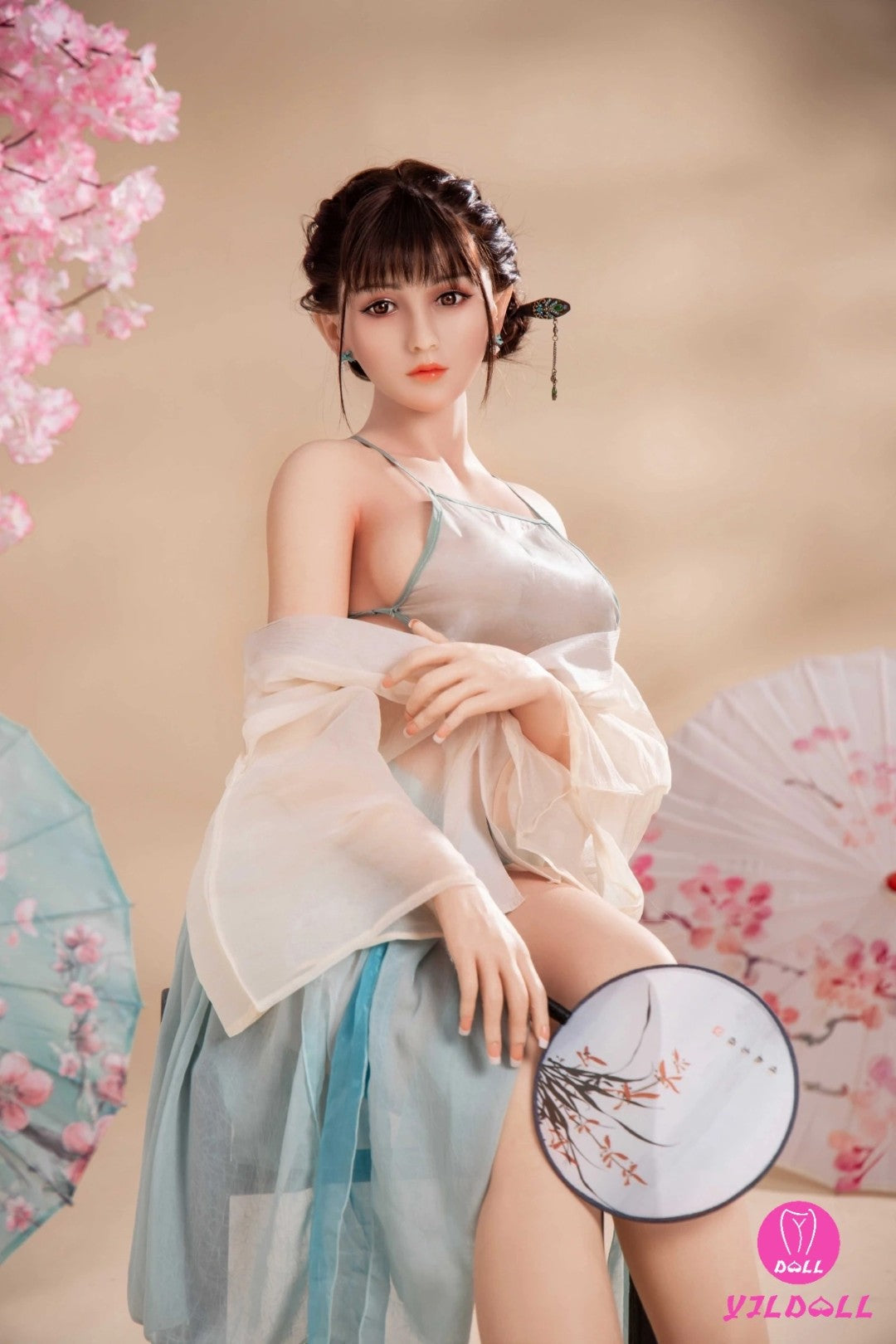 Zahra-sekspop (YJL Doll 165 cm D-cup #262 TPE+siliconen)