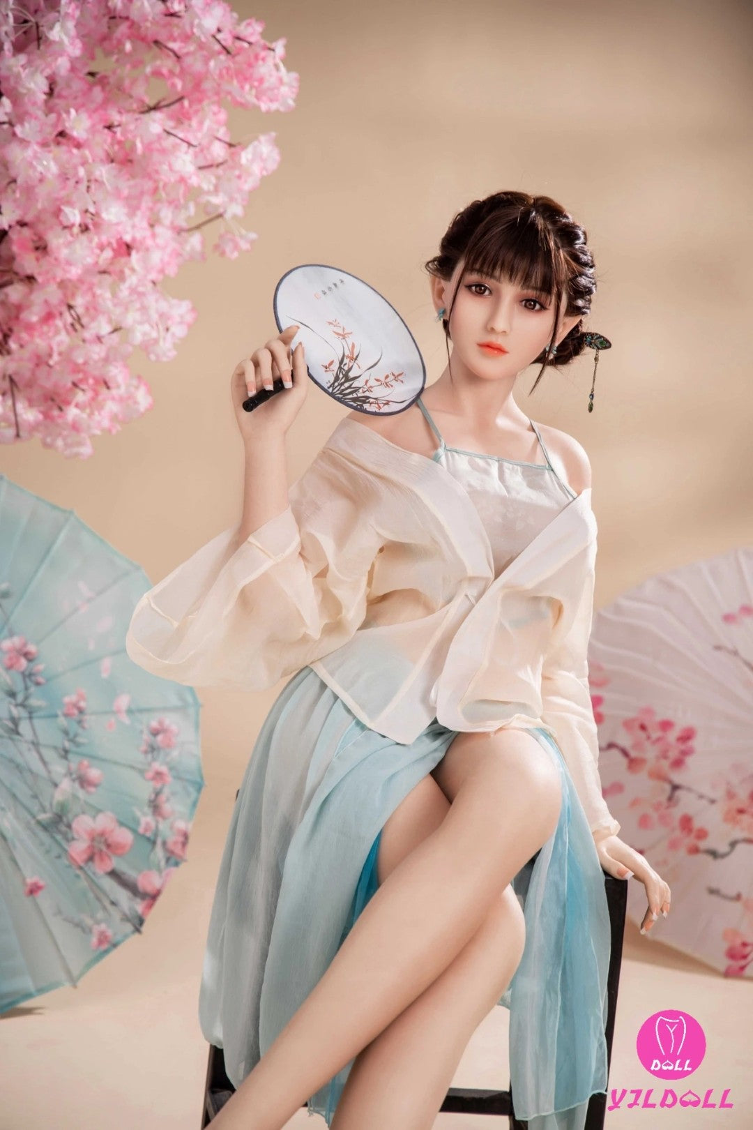 Zahra-sekspop (YJL Doll 165 cm D-cup #262 TPE+siliconen)