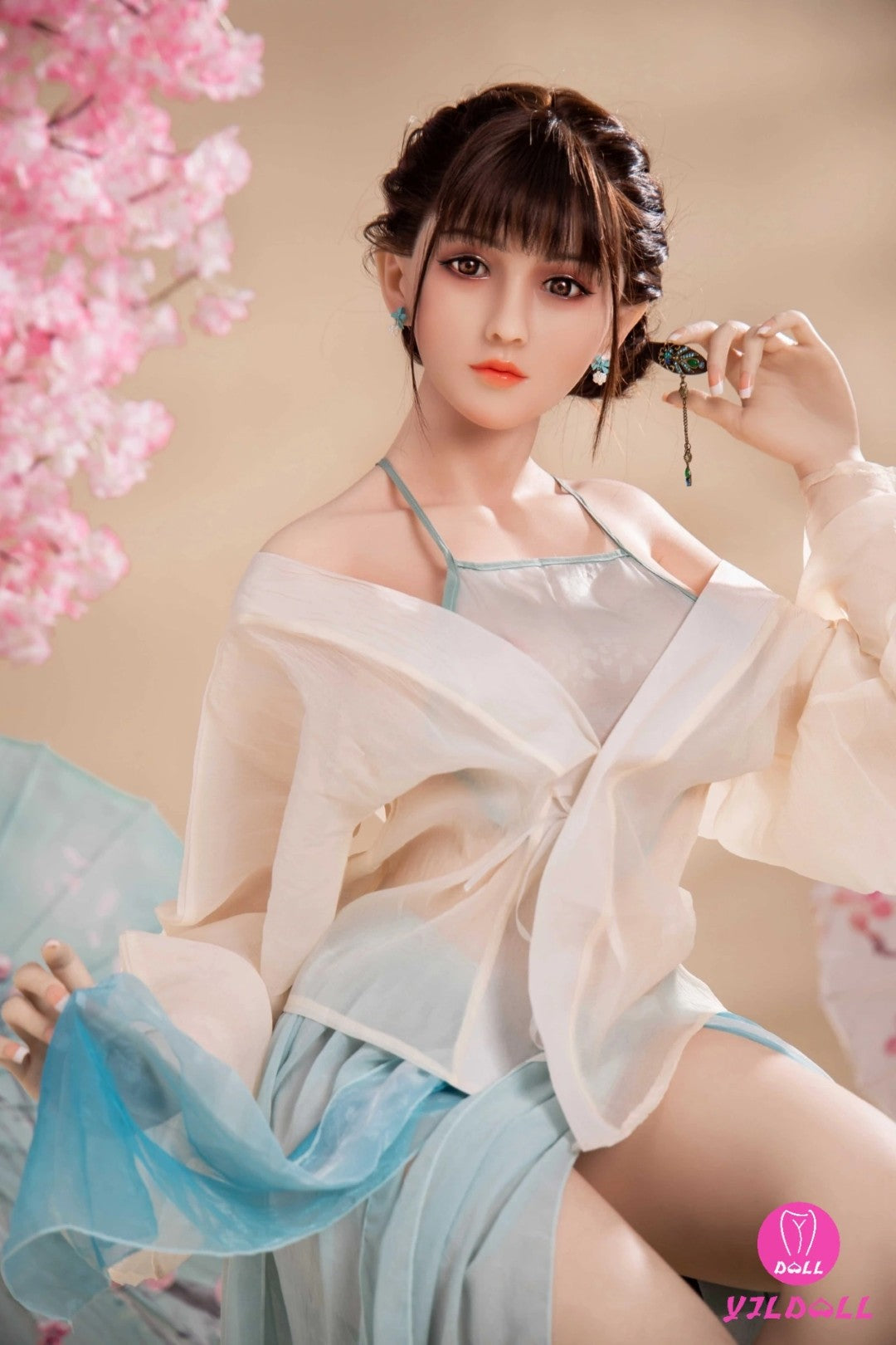 Zahra-sekspop (YJL Doll 165 cm D-cup #262 TPE+siliconen)