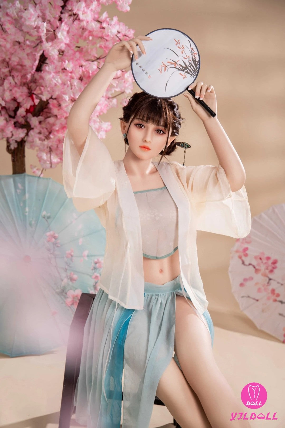 Zahra-sekspop (YJL Doll 165 cm D-cup #262 TPE+siliconen)