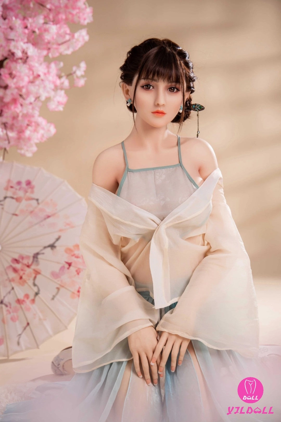 Zahra-sekspop (YJL Doll 165 cm D-cup #262 TPE+siliconen)