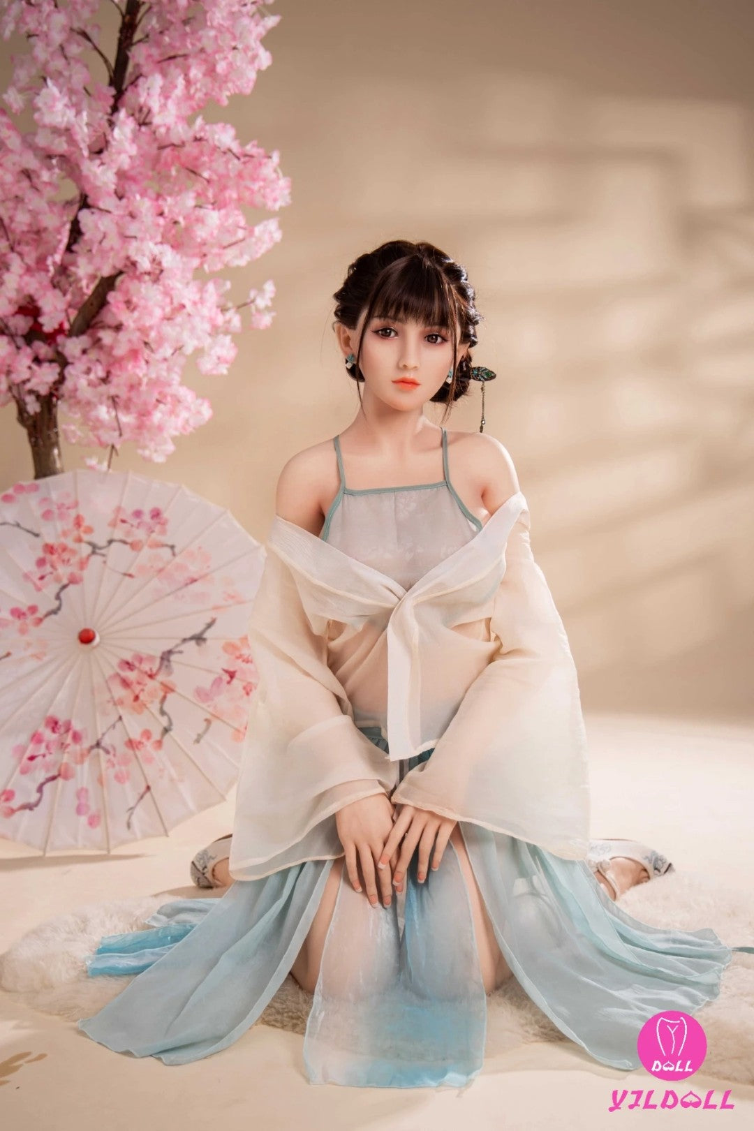 Zahra-sekspop (YJL Doll 165 cm D-cup #262 TPE+siliconen)