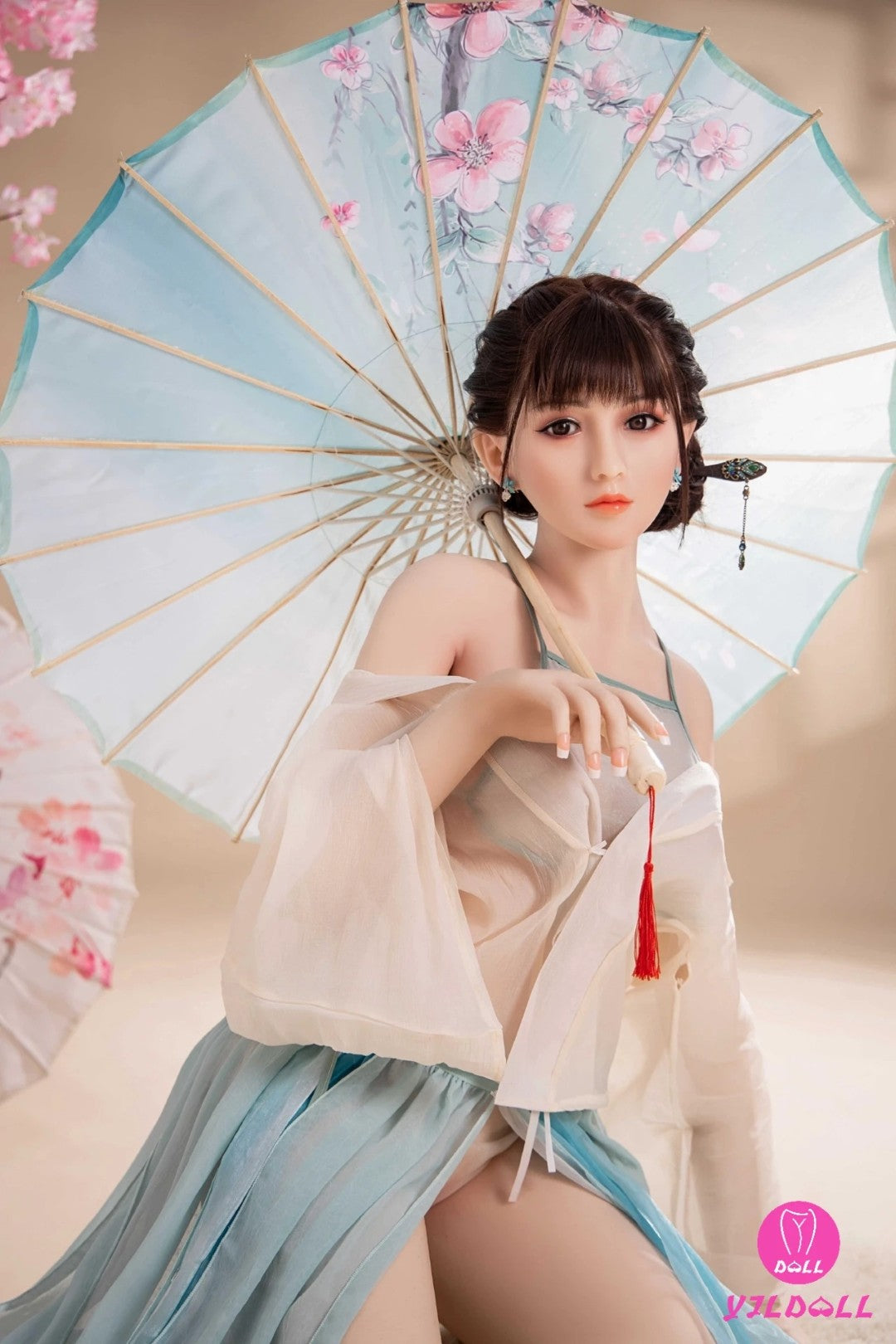 Zahra-sekspop (YJL Doll 165 cm D-cup #262 TPE+siliconen)