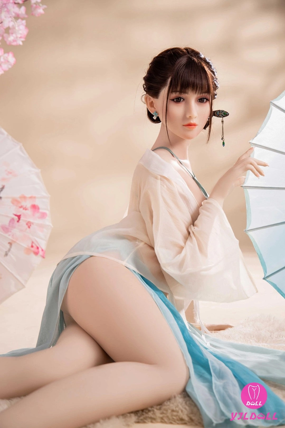 Zahra-sekspop (YJL Doll 165 cm D-cup #262 TPE+siliconen)