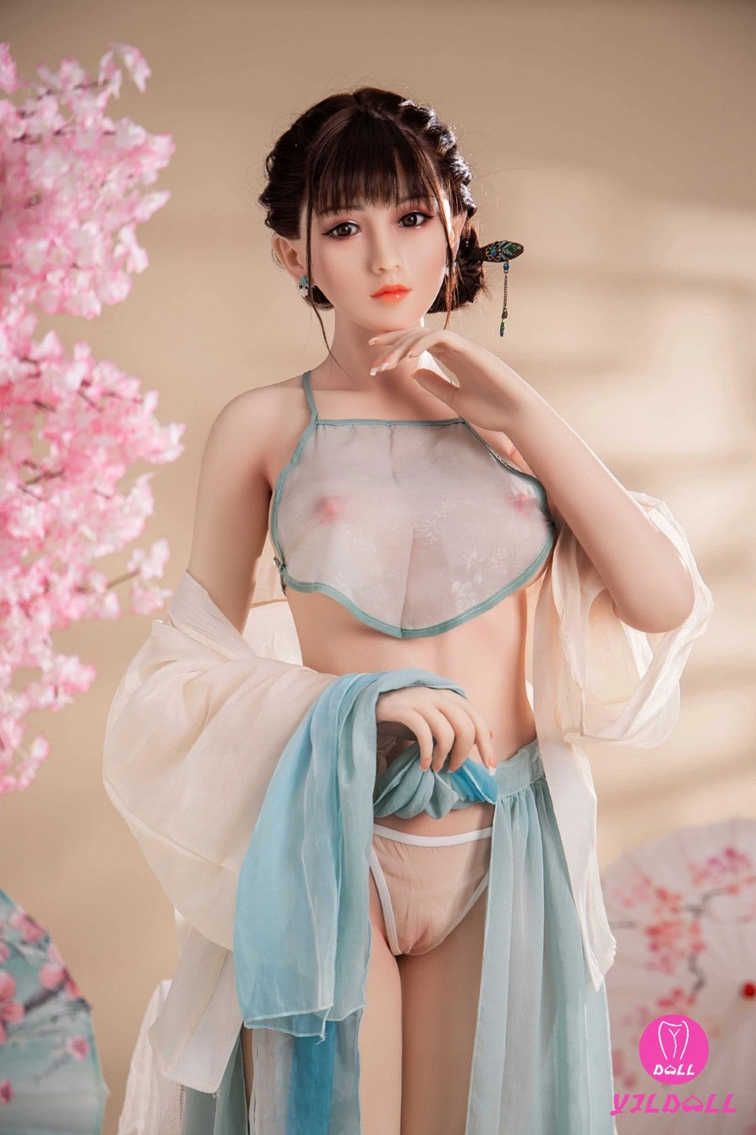 Zahra-sekspop (YJL Doll 165 cm D-cup #262 TPE+siliconen)