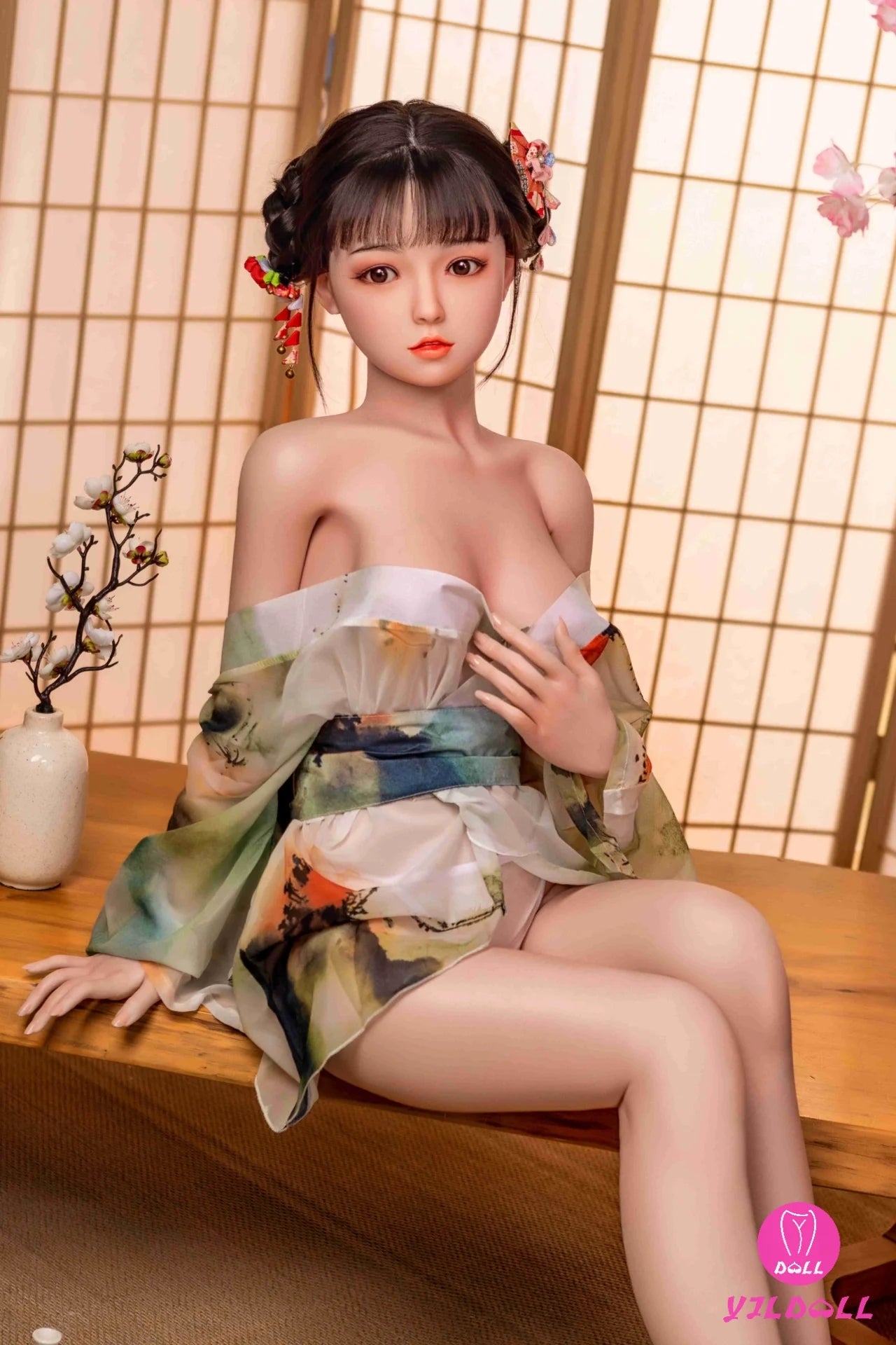 Anya sex pop (YJL Doll 148cm c-cup #339 tpe+siliconen)