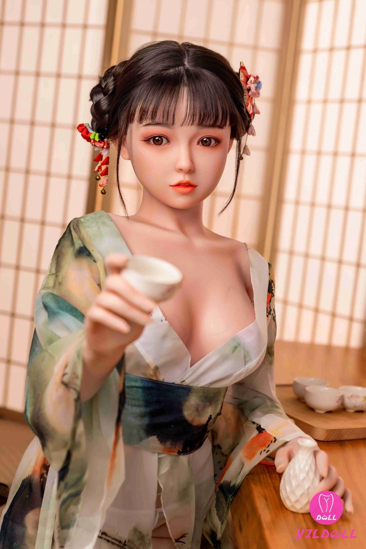 Anya sex pop (YJL Doll 148cm c-cup #339 tpe+siliconen)