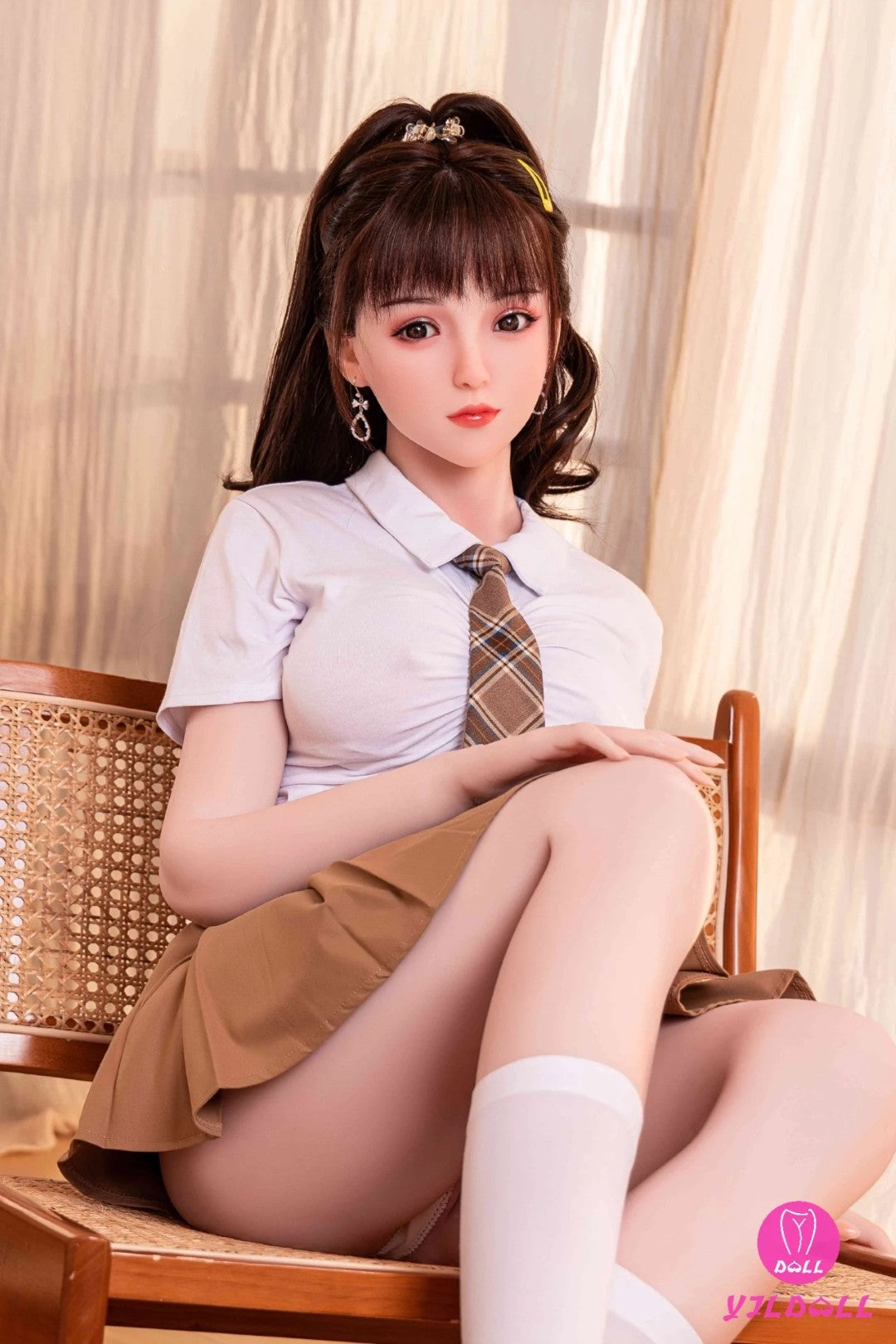 Kenley sekspop (YJL Doll 148 cm D-cup #294 TPE+siliconen)