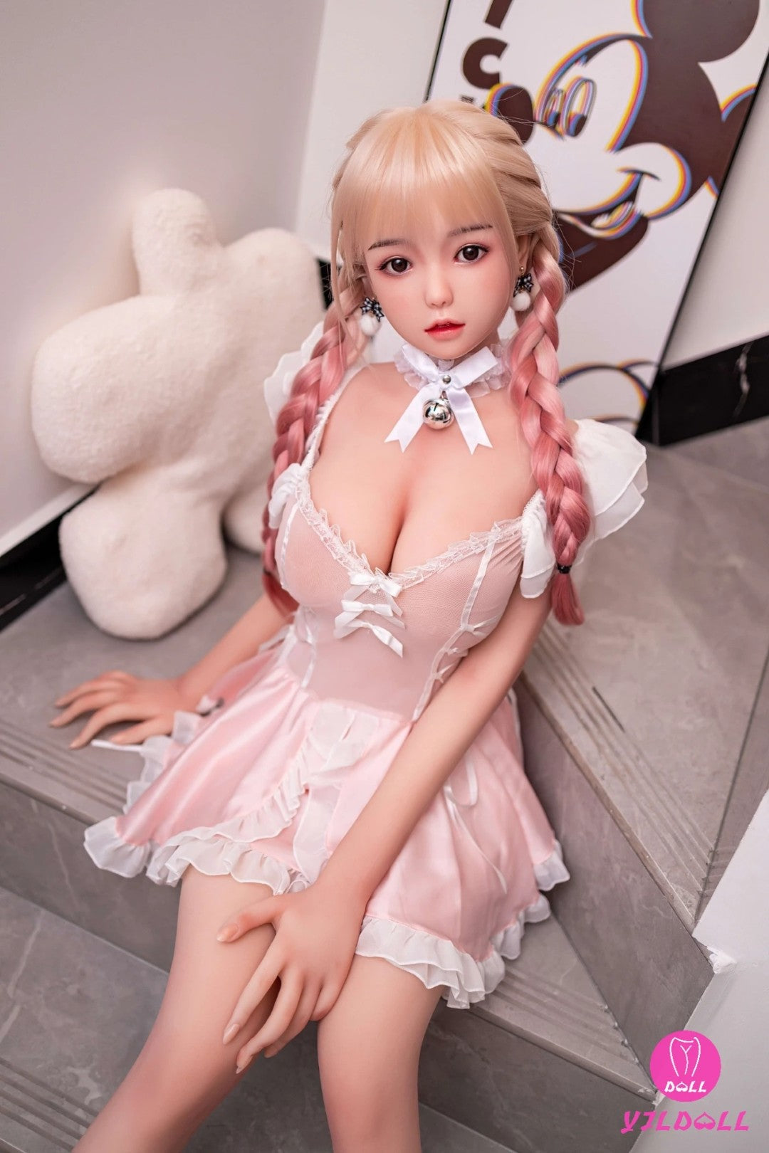 Jenifer-sekspop (YJL Doll 148 cm D-cup #320 TPE+siliconen)