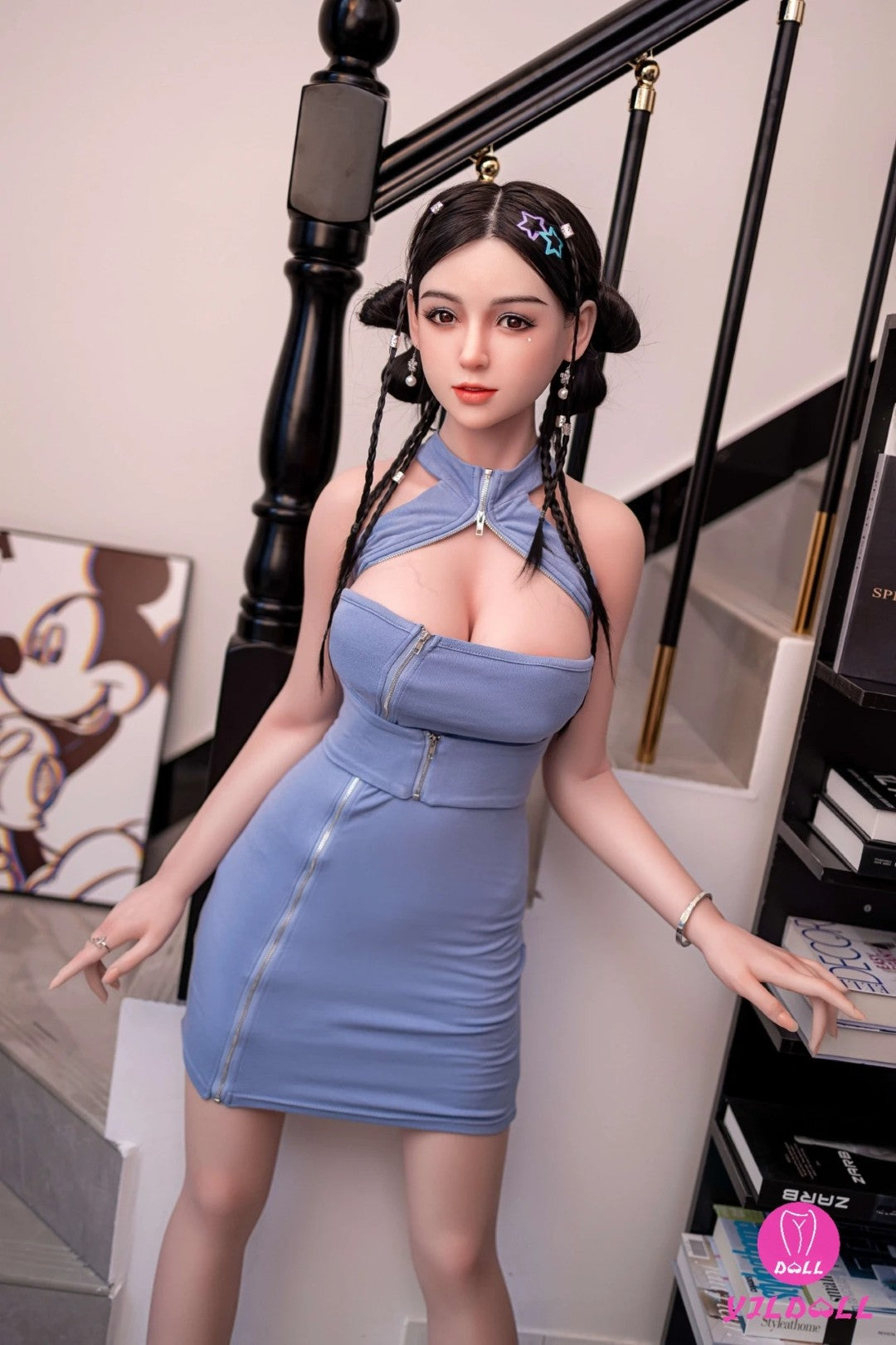 Ellen sekspop (YJL Doll 148 cm D-cup #289 TPE+siliconen)