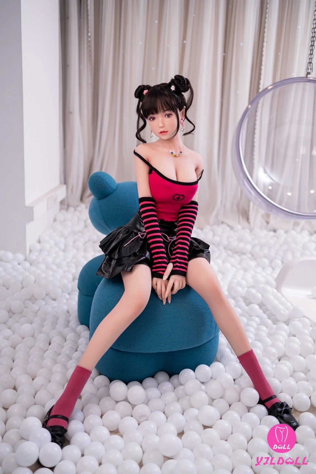 Aileen sekspop (YJL Doll 148 cm D-cup #386 TPE+siliconen)