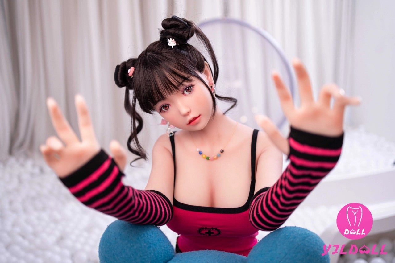 Aileen sekspop (YJL Doll 148 cm D-cup #386 TPE+siliconen)