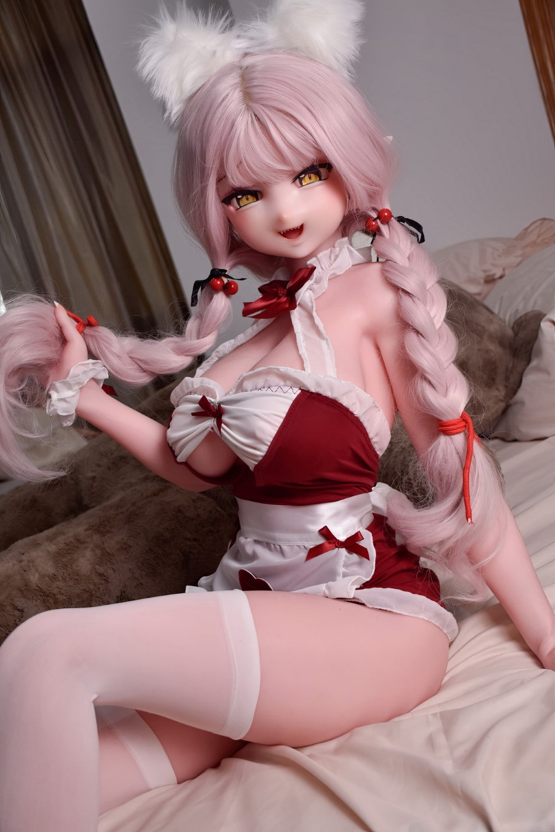 Maki Ijuuin-sekspop (Elsa Babe 148 cm RAD010 siliconen)