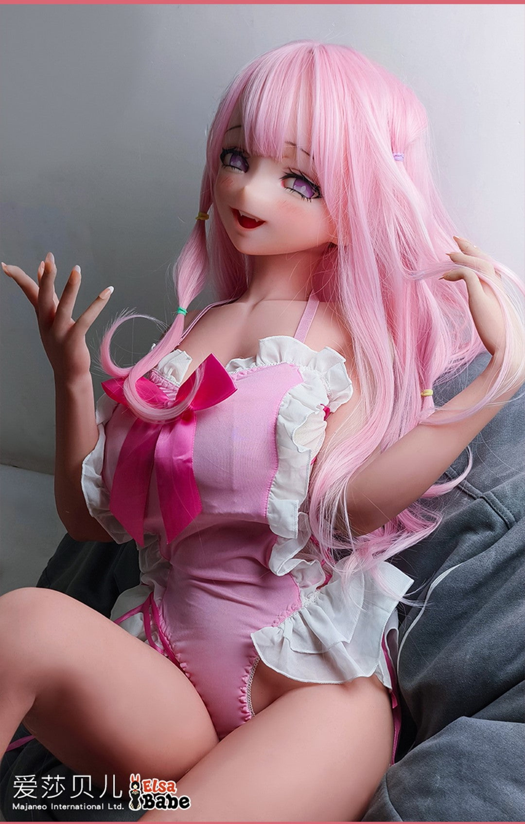 Hanasaka Yuka-sekspop (Elsa Babe 148 cm RAD025 siliconen)