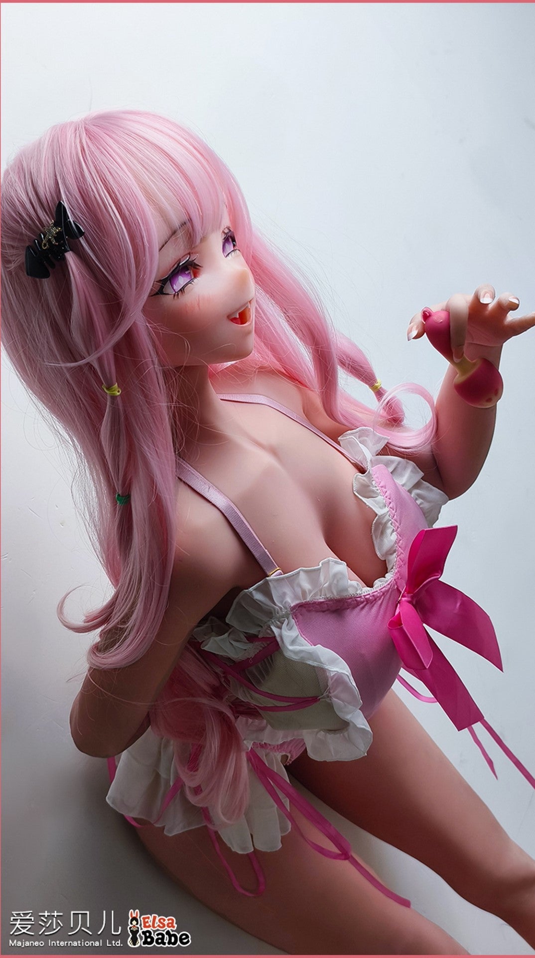 Hanasaka Yuka-sekspop (Elsa Babe 148 cm RAD025 siliconen)