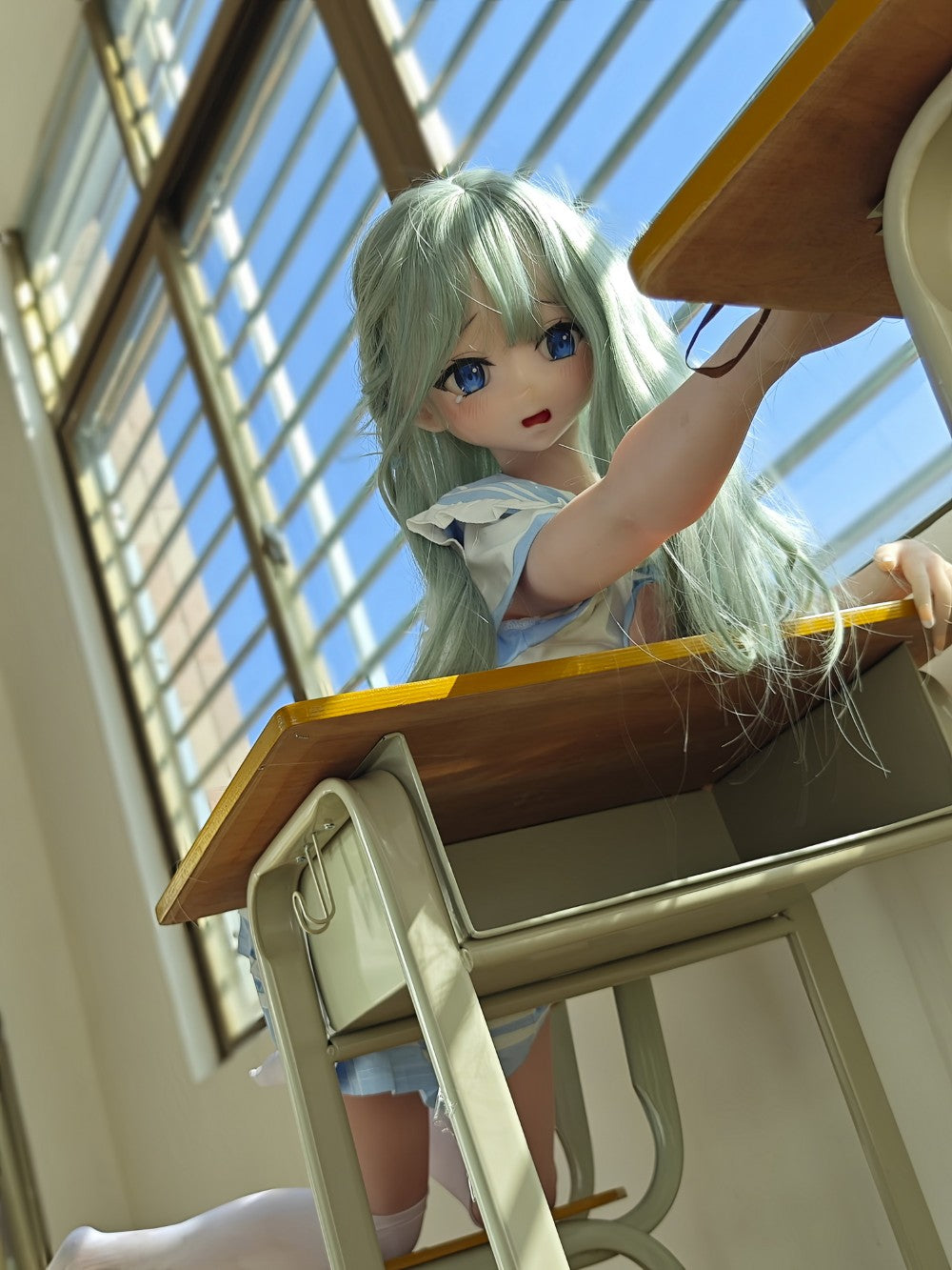 Shimizu Minto-sekspop (Elsa Babe 148 cm RAD027 siliconen)