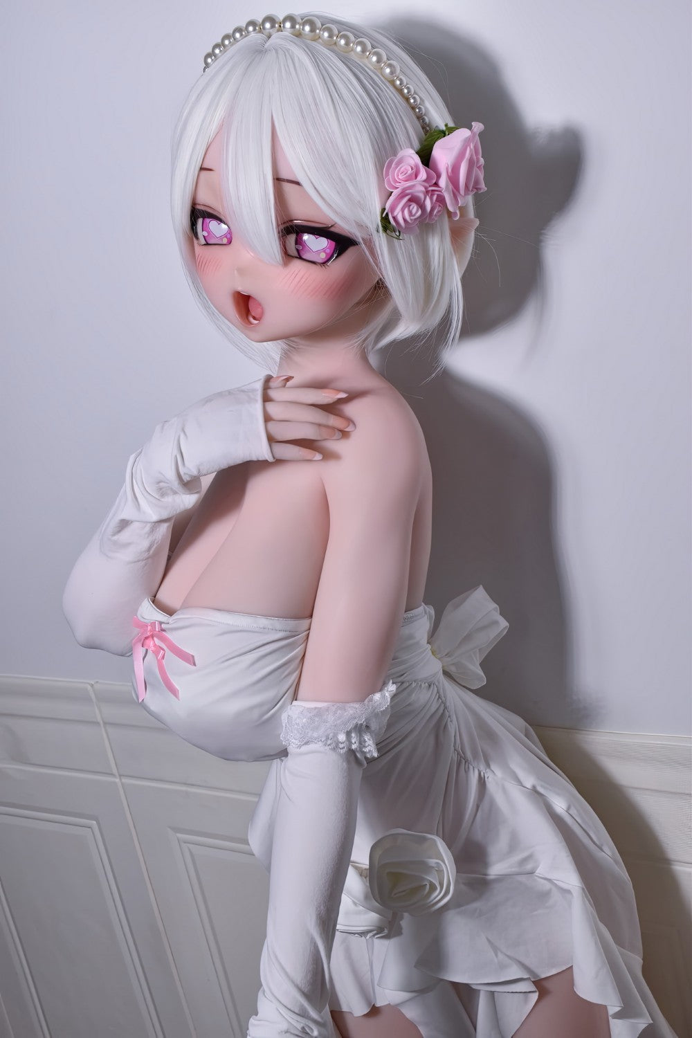 Asaka Moeri-sekspop (Elsa Babe 148 cm RAD043 siliconen)