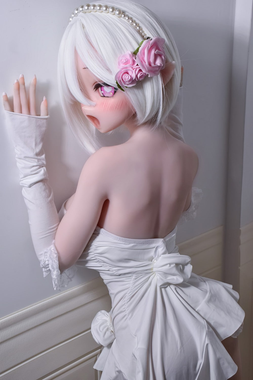 Asaka Moeri-sekspop (Elsa Babe 148 cm RAD043 siliconen)