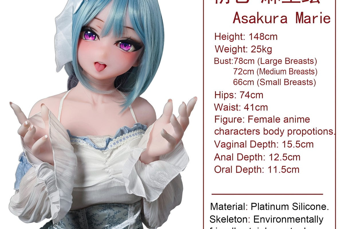 Asakura Marie Sex Doll (Elsa Babe 165cm RAHC018 Silicone)