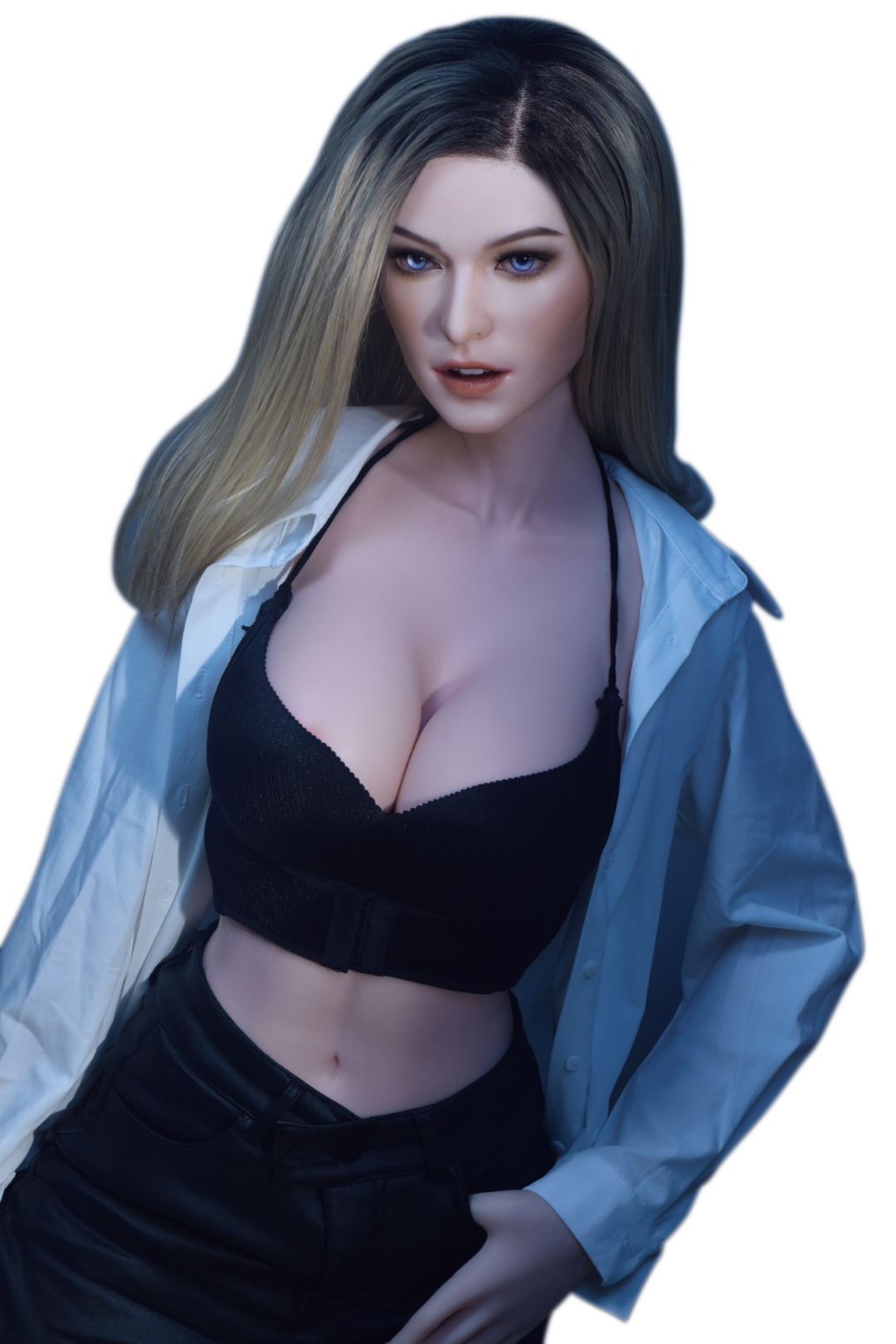 Tyler Grande-sekspop (Elsa Babe 165 cm RHC010 siliconen)