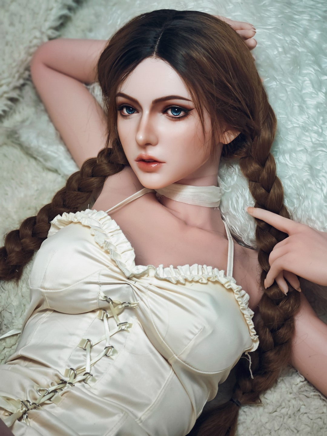 Cat Baccarin Sex Doll (Elsa Babe 160 cm RHC025 siliconen)