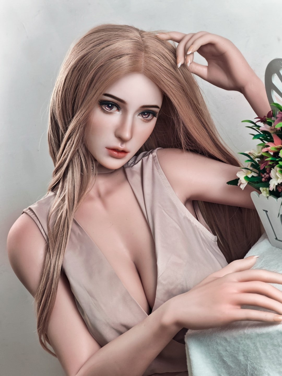 Ikeda Anna sekspop (Elsa Babe 160 cm RHC042 siliconen)