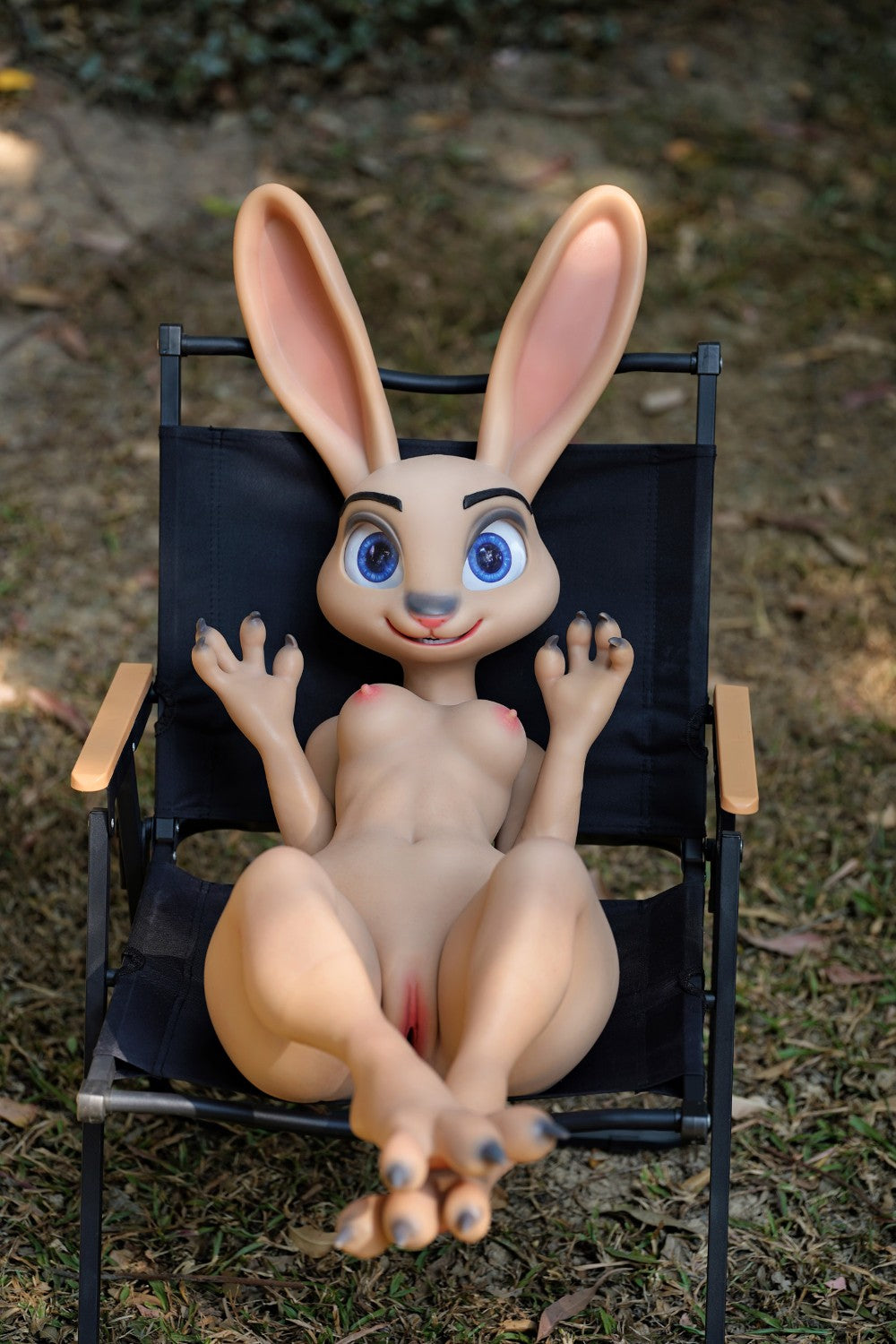 Judy the Rabbit Sex Doll (Dolls Castle 120 cm c-cup siliconen)