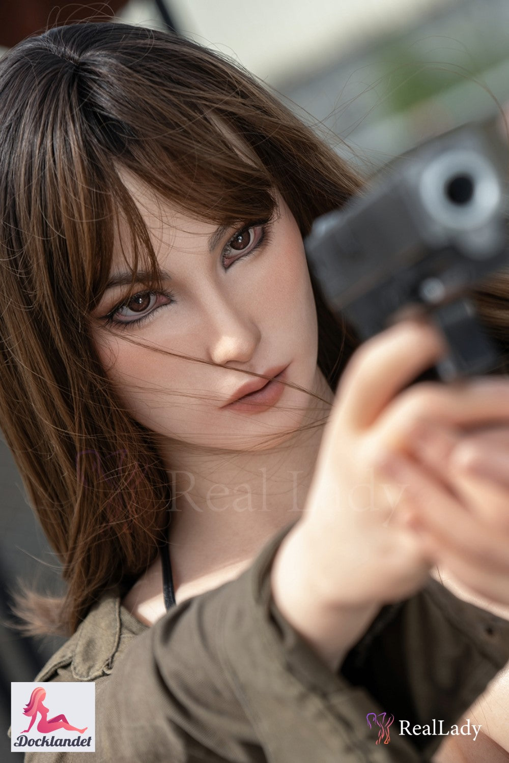 Catlin-sekspop (Real Lady 170 cm C-cup S23 siliconen)