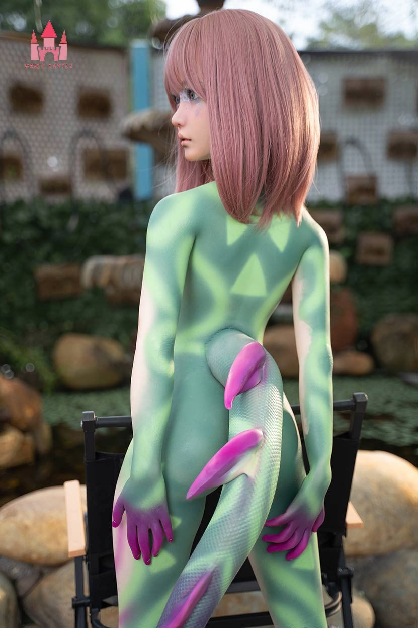 Ruoxi-sekspop (Dolls Castle 132 cm A-cup #S16 siliconen)