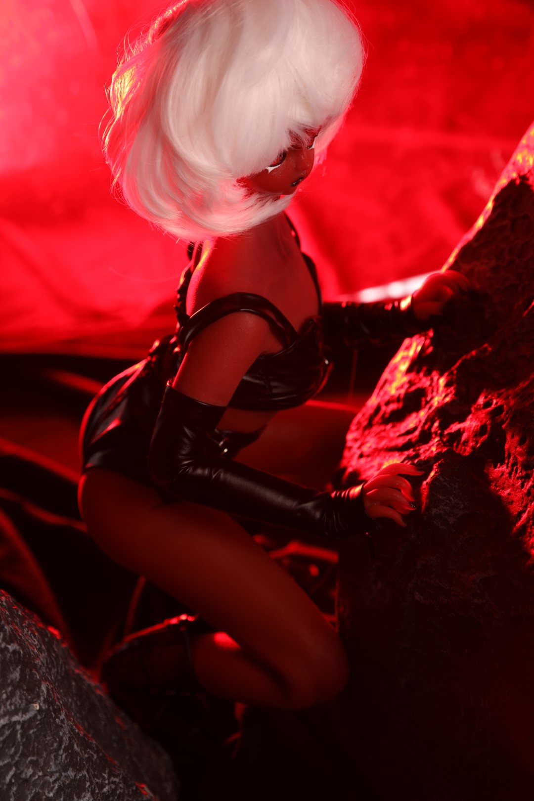 Samael-sekspop (Climax Doll Mini 60cm B-cup siliconen)