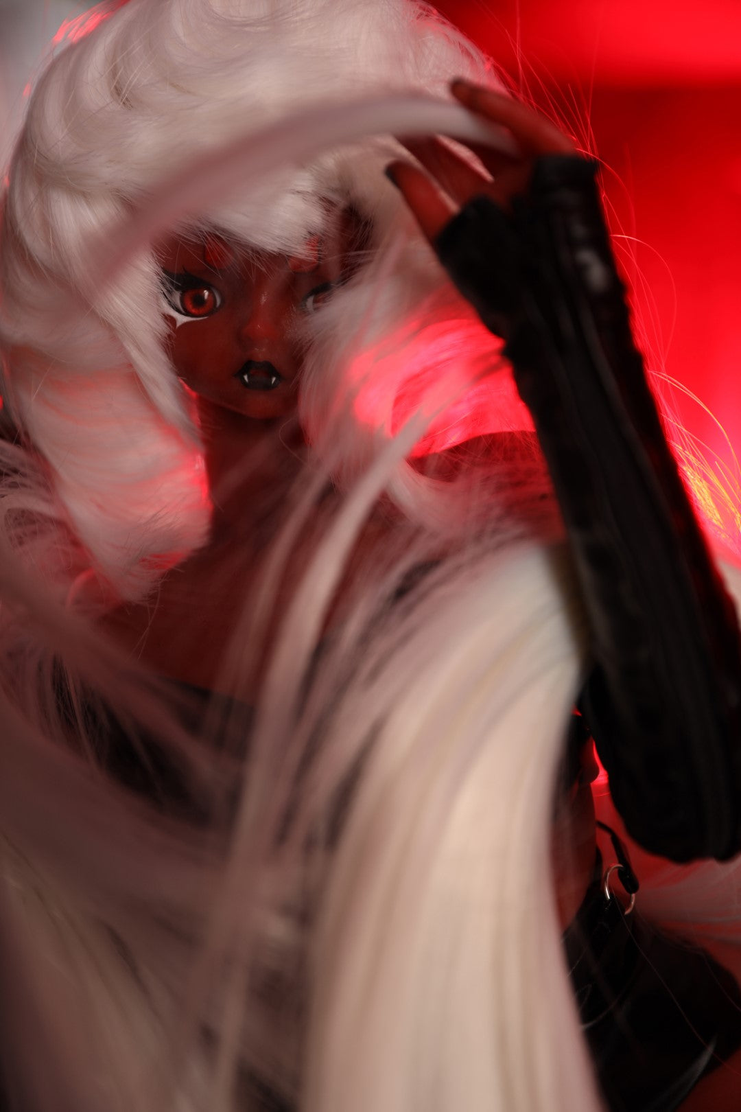 Samael-sekspop (Climax Doll Mini 60cm B-cup siliconen)