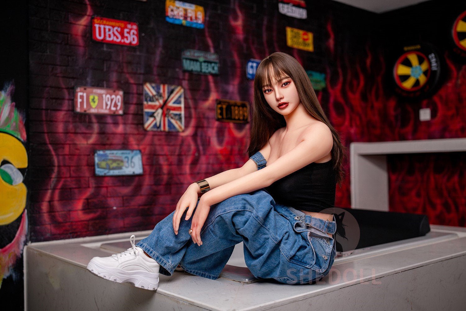 Beryl-sekspop (SHEDOLL 158cm C-Cup #SH004 TPE+Siliconen)