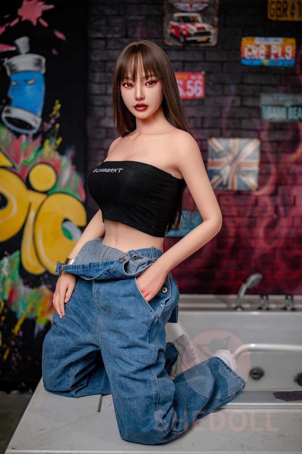 Beryl-sekspop (SHEDOLL 158cm C-Cup #SH004 TPE+Siliconen)