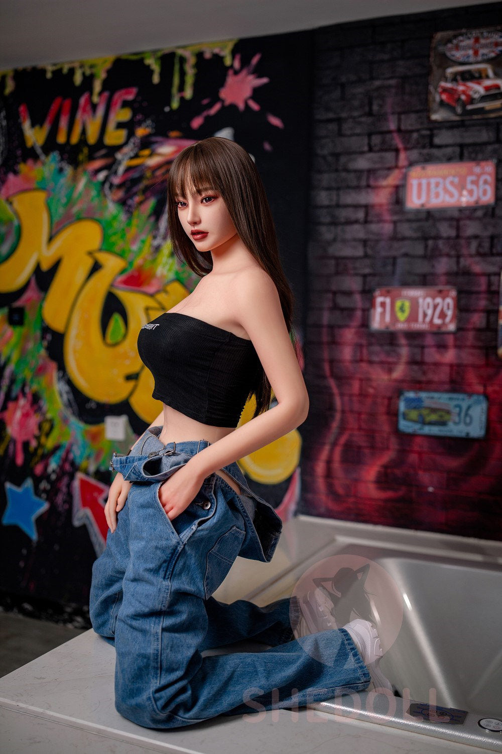 Beryl-sekspop (SHEDOLL 158cm C-Cup #SH004 TPE+Siliconen)