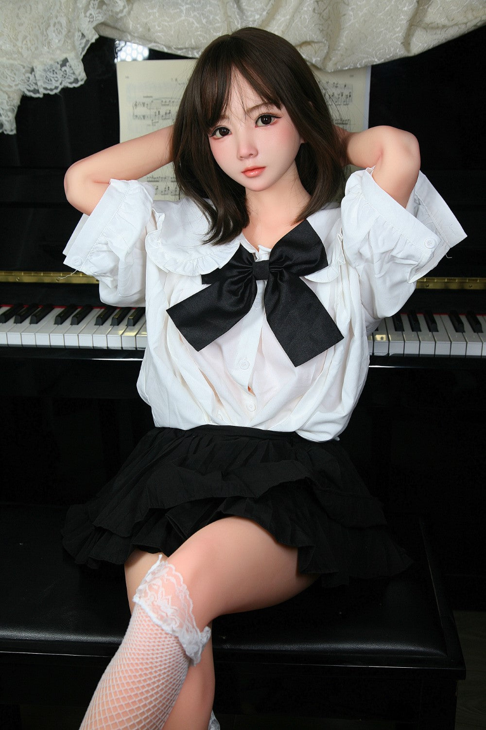 Yoyo-sekspop (SHEDOLL 148 cm D-cup #SH010 TPE+siliconen)