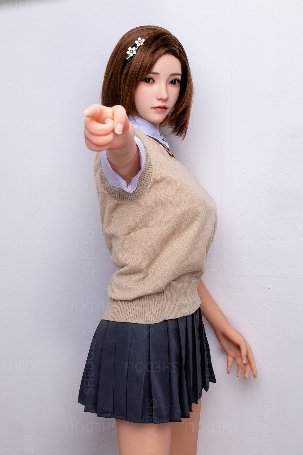 Roos sekspop (SHEDOLL 158cm C-Cup #SH022 TPE+Siliconen)