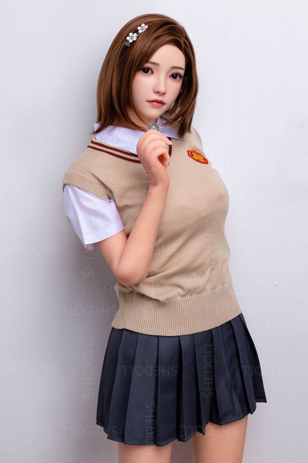 Roos sekspop (SHEDOLL 158cm C-Cup #SH022 TPE+Siliconen)