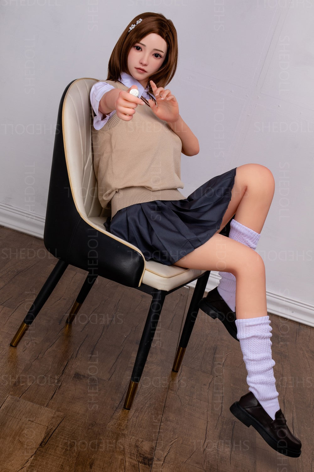 Roos sekspop (SHEDOLL 158cm C-Cup #SH022 TPE+Siliconen)