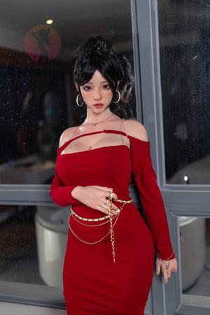 Rose Sex Doll (SHEDOLL 165 cm e-cup #SH051 2.0 siliconen)